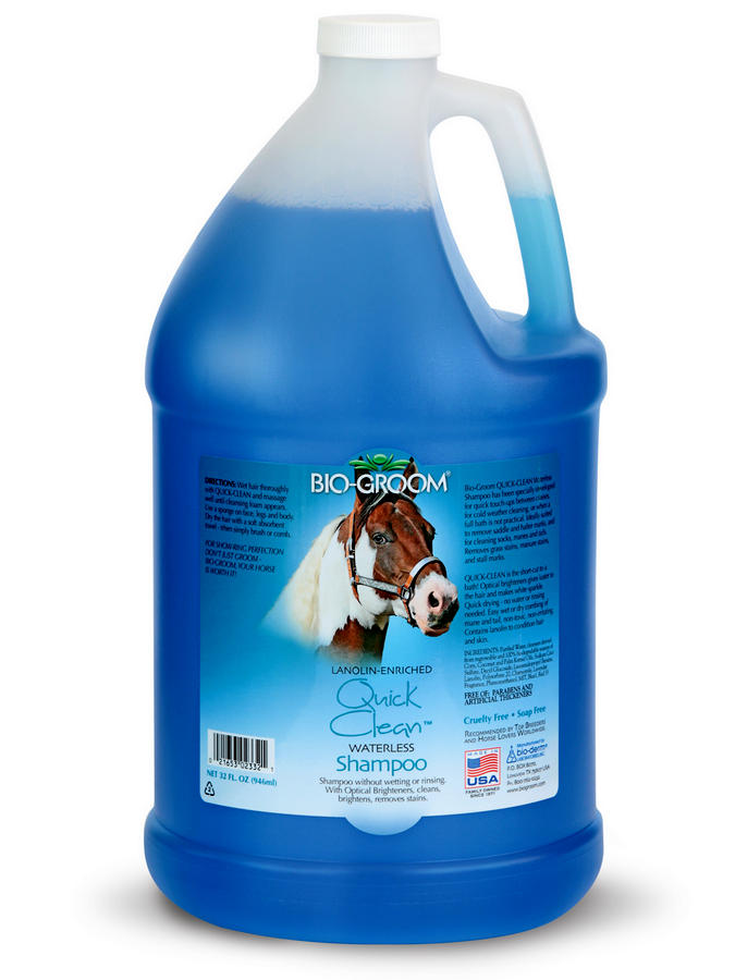 Шампунь без смывания Bio-Groom Quick Clean для лошадей, 3.8 л