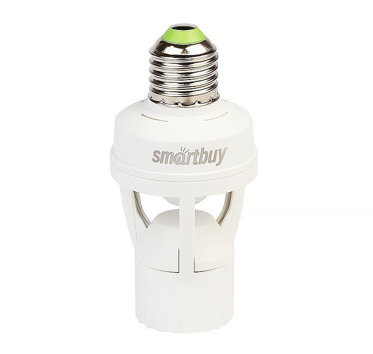 

Инфракрасный датчик движения Smart Buy sbl-ms-010 в патрон E27 60Вт, до 6м