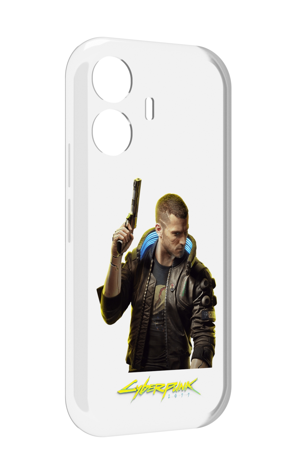 

Чехол MyPads Cyberpunk-2077 для Vivo Y77E / Vivo iQOO Z6 Lite, Прозрачный, Tocco