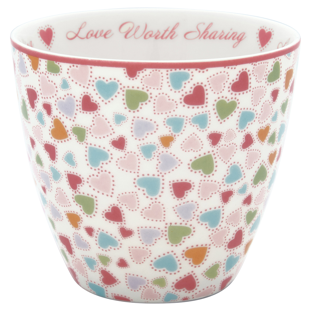 фото Стакан love pastel mix 300 мл greengate