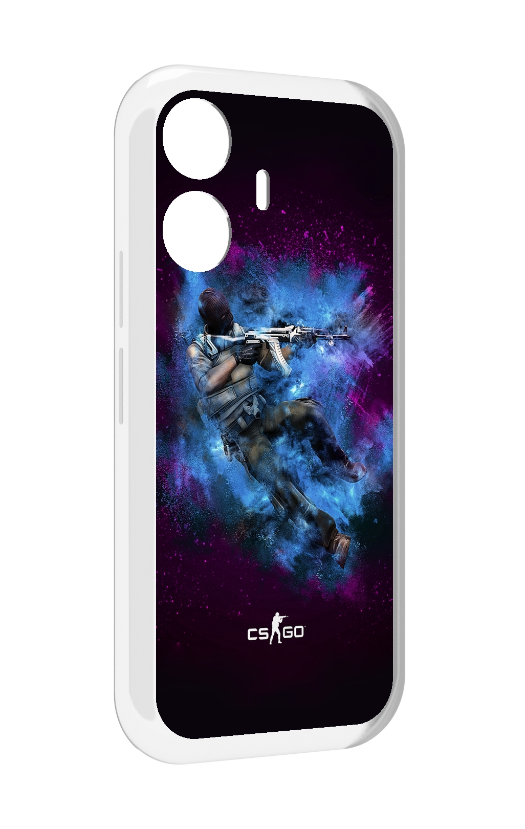 

Чехол MyPads CS-go-террорист для Vivo Y77E / Vivo iQOO Z6 Lite, Прозрачный, Tocco