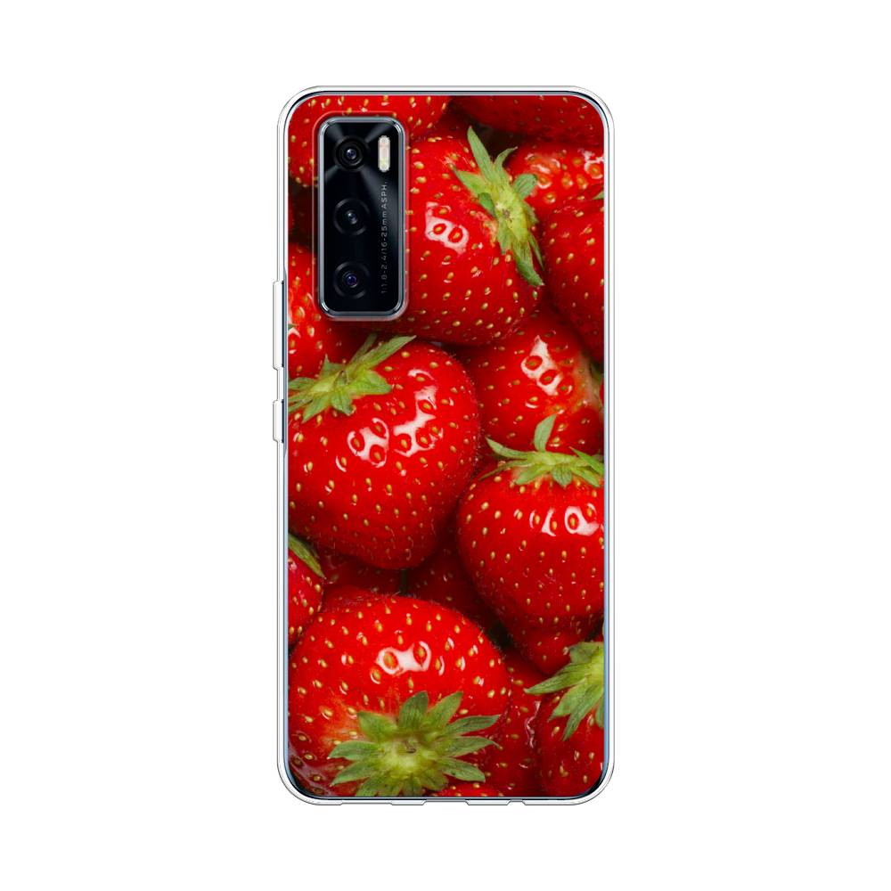 

Чехол Awog на Vivo V20 SE "Клубника", Разноцветный, 263550-10