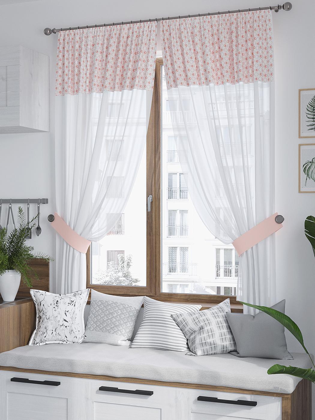 

Комплекты штор AT HOME Шонокрис высота 180 см, ширина 150 см, Бежевый, 529151