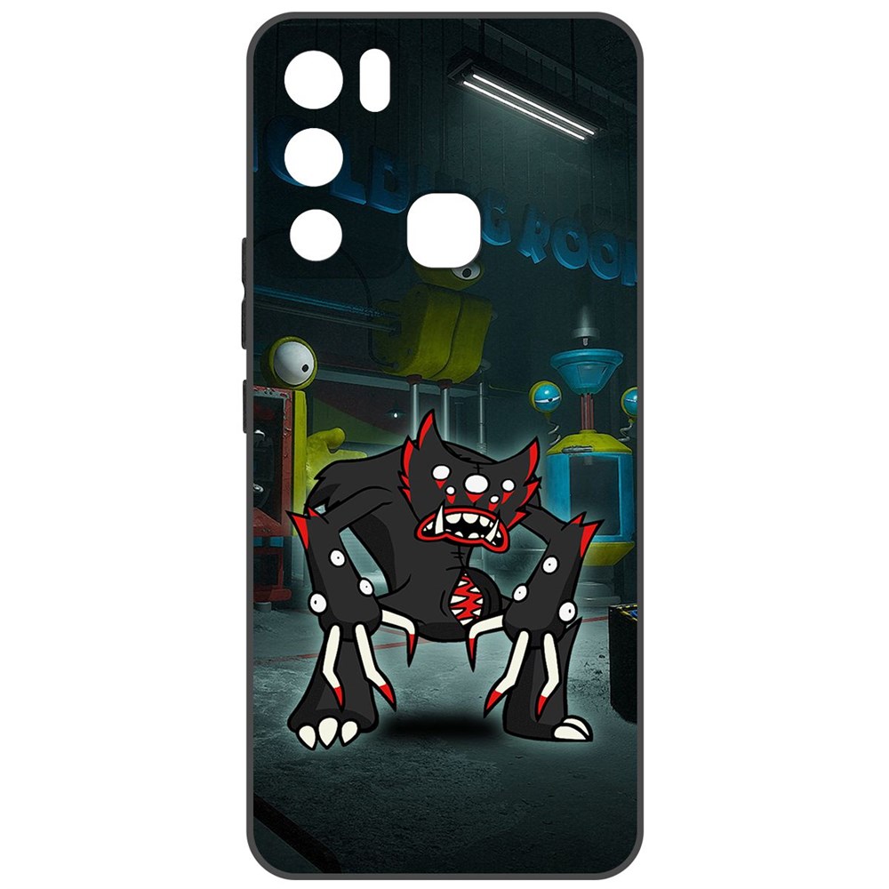 

Чехол-накладка Софт Хаги Ваги - Килли Вилли для Infinix Hot 12i, Черный