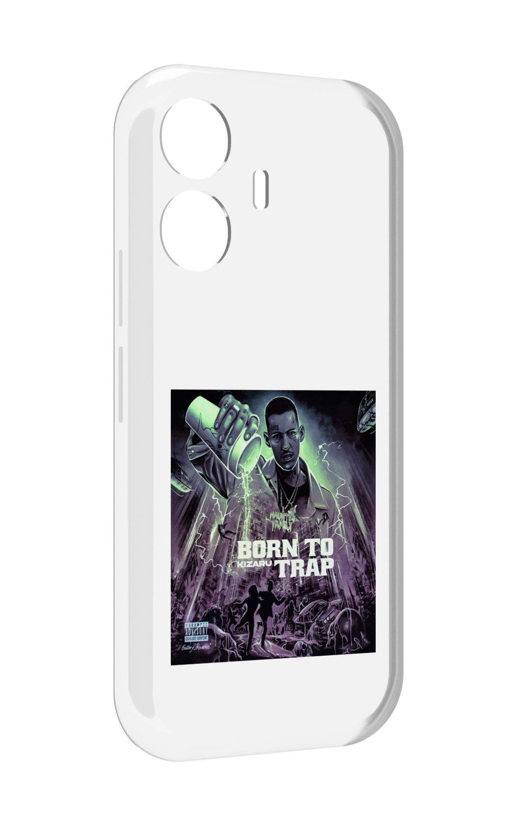 

Чехол MyPads Born to Trap Kizaru для Vivo Y77E / Vivo iQOO Z6 Lite, Прозрачный, Tocco