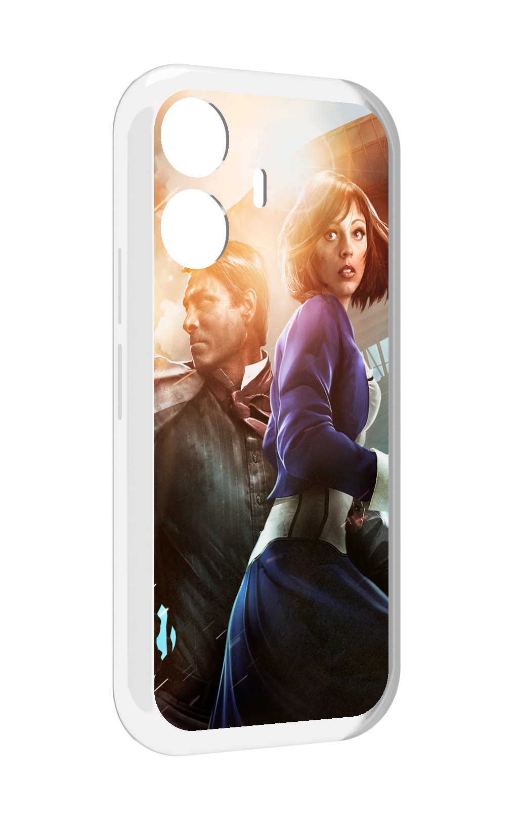 

Чехол MyPads Bioshock Infinite для Vivo Y77E / Vivo iQOO Z6 Lite, Прозрачный, Tocco