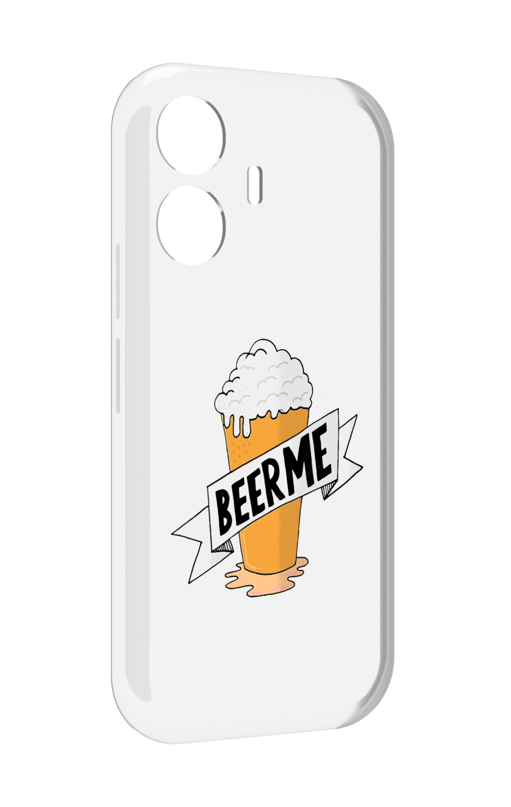 

Чехол MyPads Beer-me для Vivo Y77E / Vivo iQOO Z6 Lite, Прозрачный, Tocco