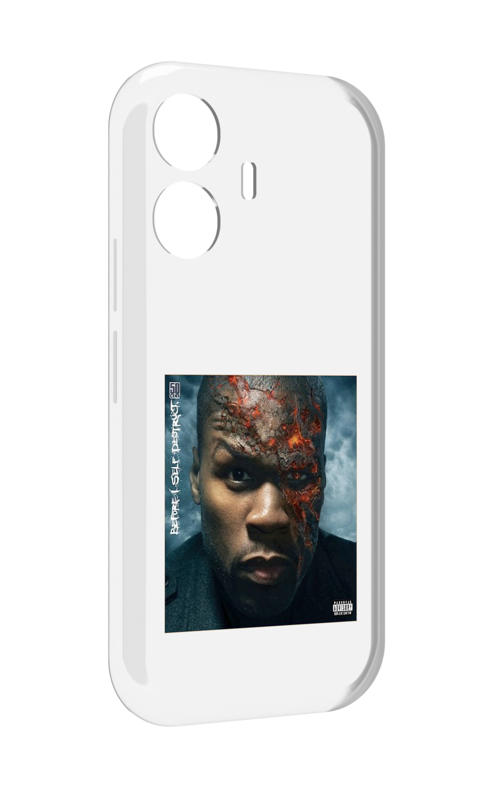

Чехол MyPads 50 Cent - Before I Self Destruct мужской для Vivo Y77E / Vivo iQOO Z6 Lite, Прозрачный, Tocco