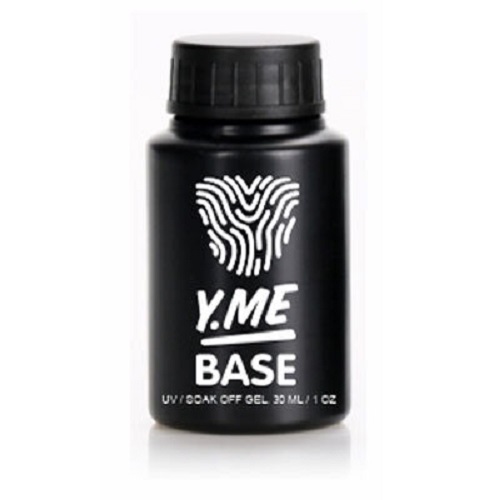 

База Y.ME Средне-густая каучуковая эластичная Base Coat 30 мл, Base