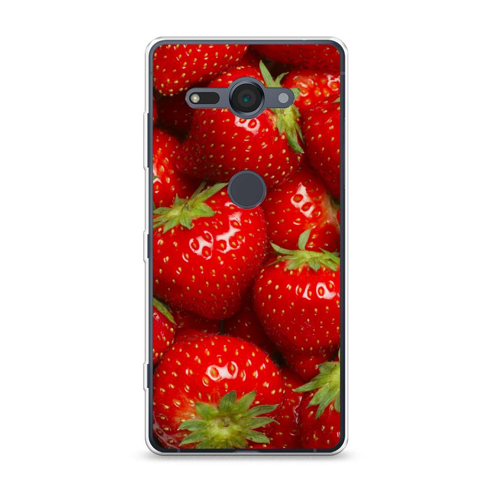

Чехол Awog на Sony Xperia XZ2 Compact "Клубника", Разноцветный, 52950-10
