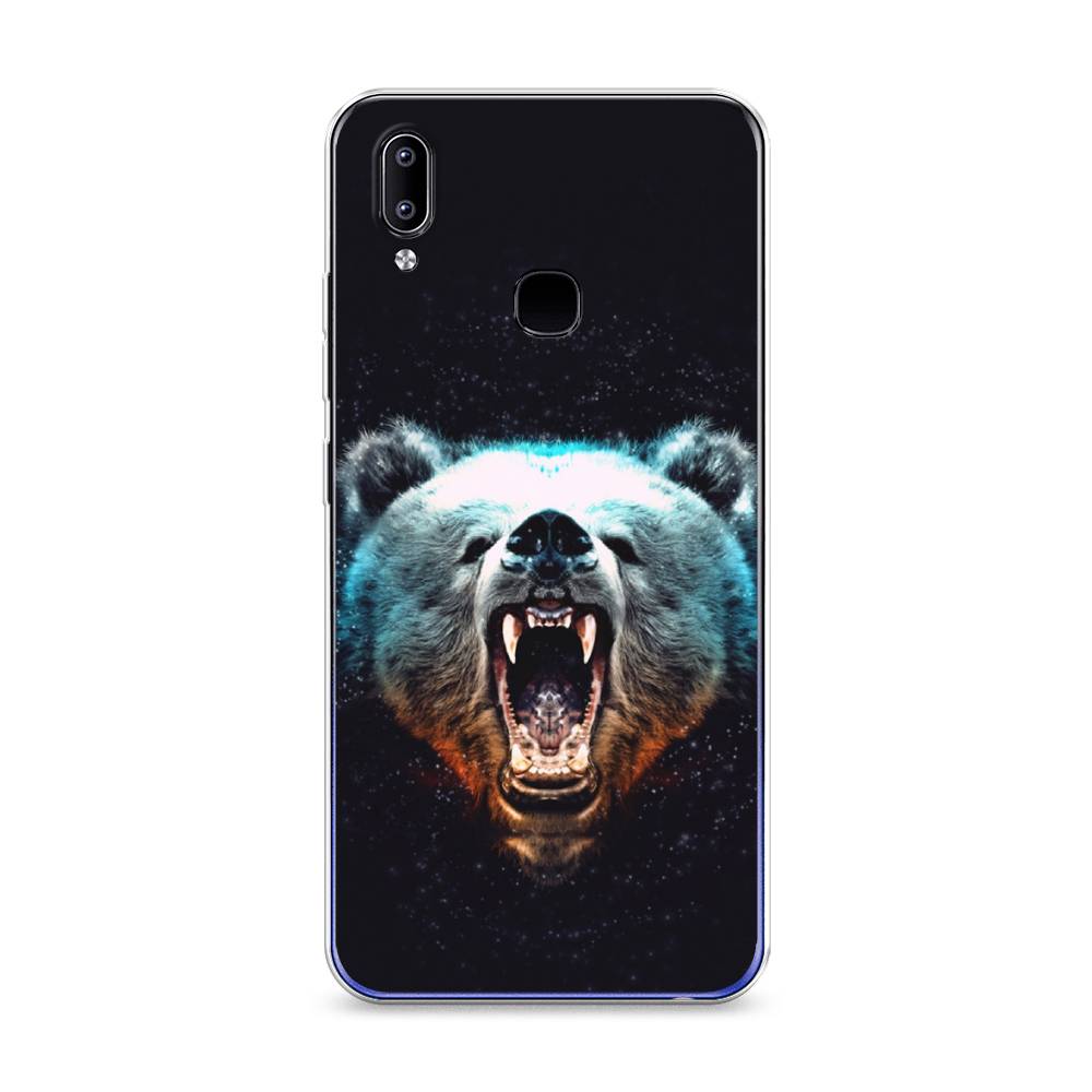 

Чехол Awog на Realme Q3 "Медведь", Разноцветный, 256450-2