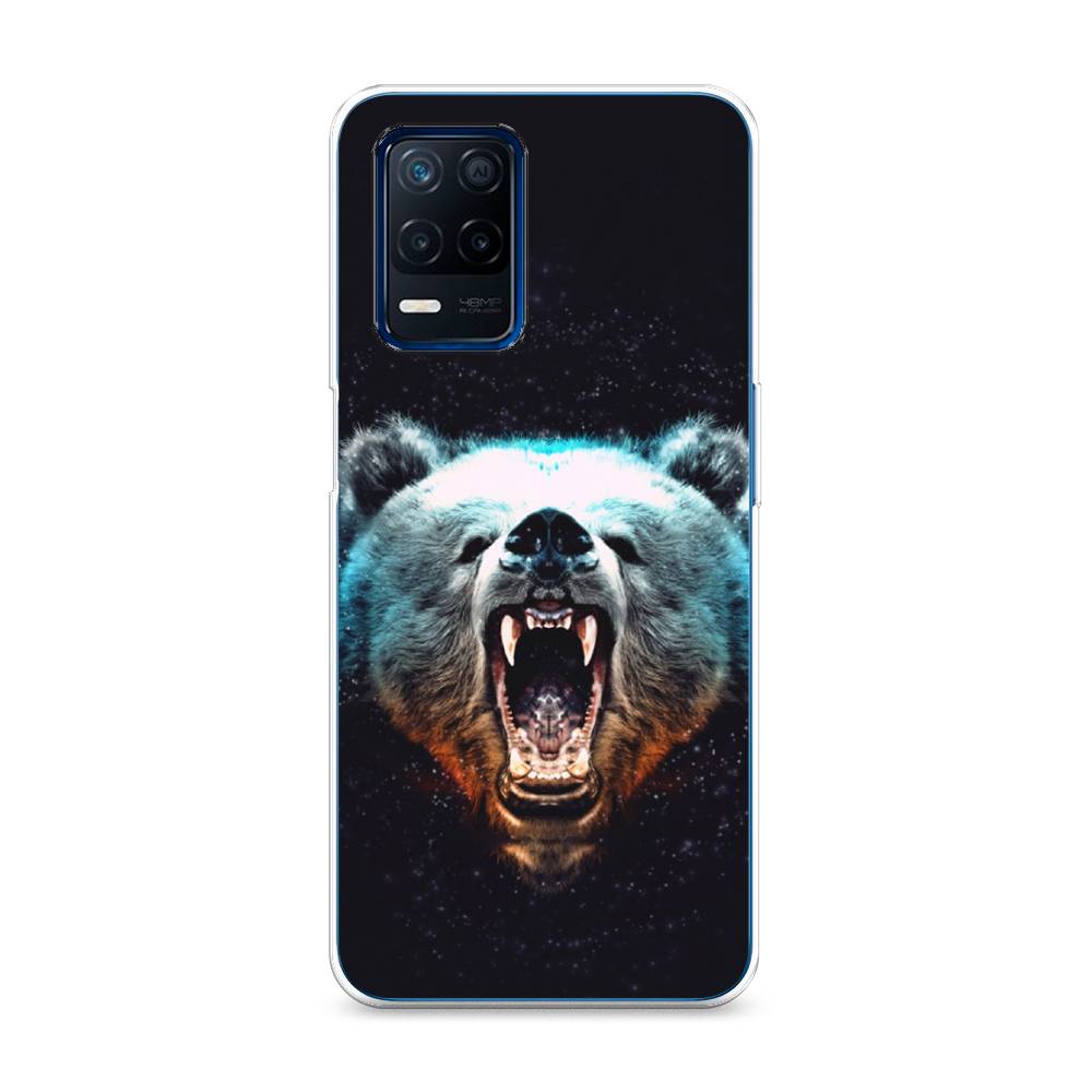 

Чехол Awog на Realme 8 5G/Narzo 30 5G "Медведь", Разноцветный, 257150-2