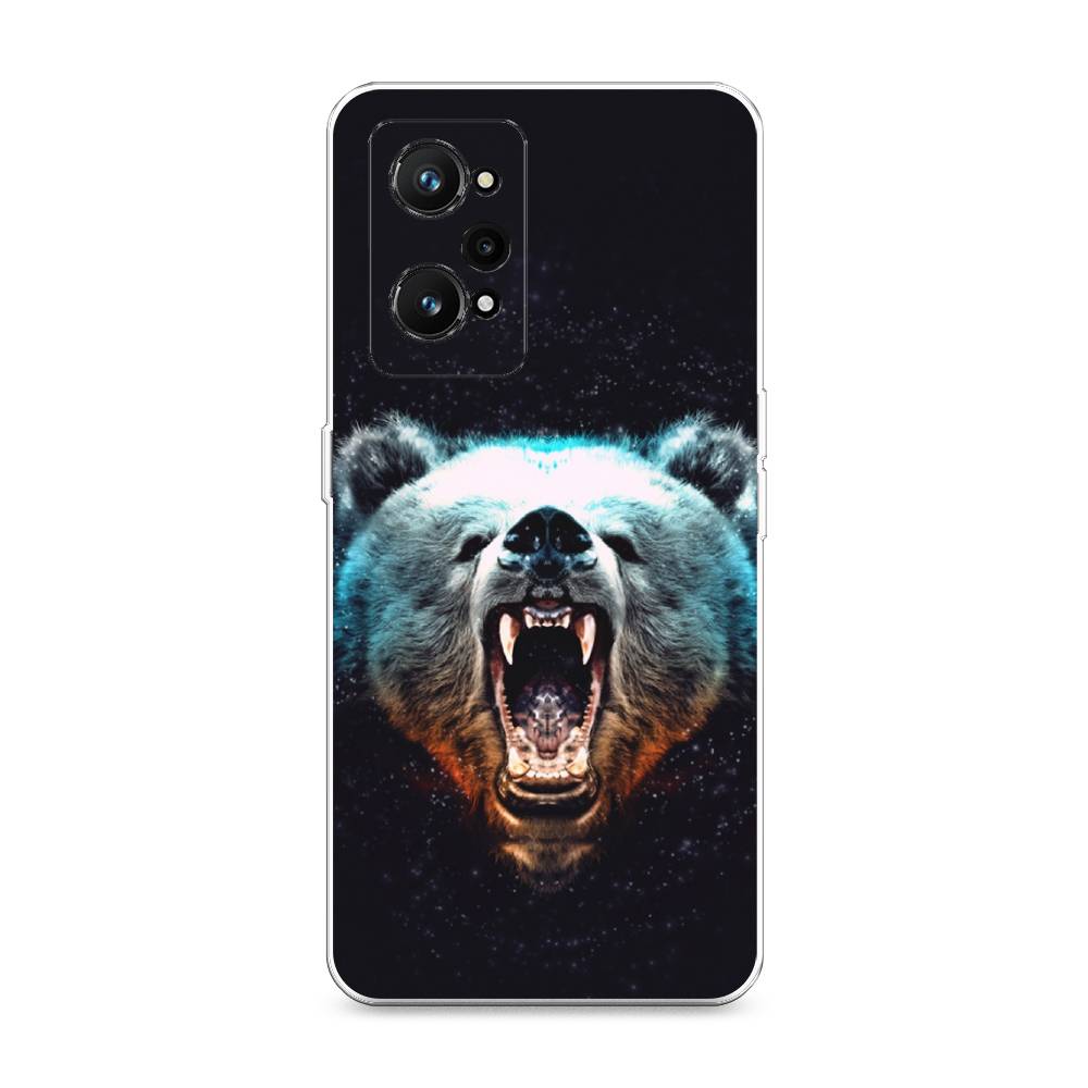 

Чехол Awog на Realme GT Neo 3T "Медведь", Разноцветный, 2510750-2