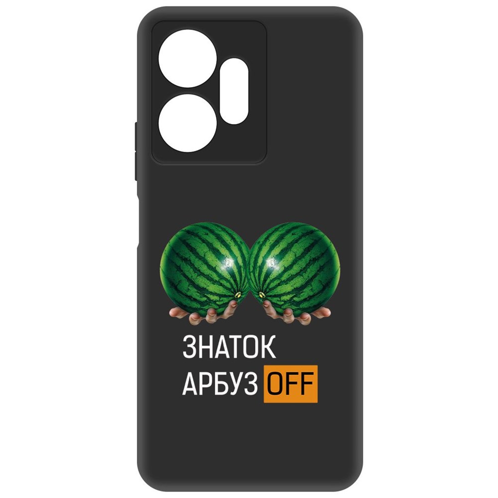 

Чехол-накладка Софт Знаток арбузов для Infinix Zero 20 4G