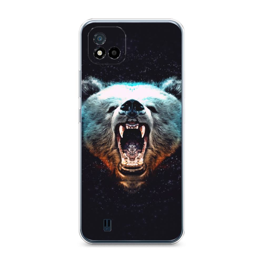 

Чехол Awog на Realme C11 (2021) "Медведь", Разноцветный, 257550-2
