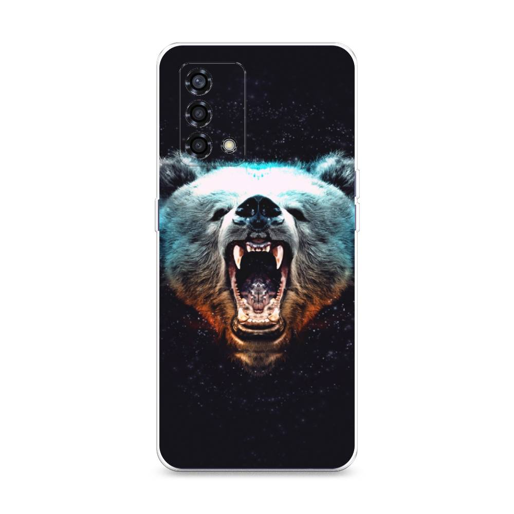 

Чехол Awog на Oppo Reno 6 Lite "Медведь", Разноцветный, 259550-2