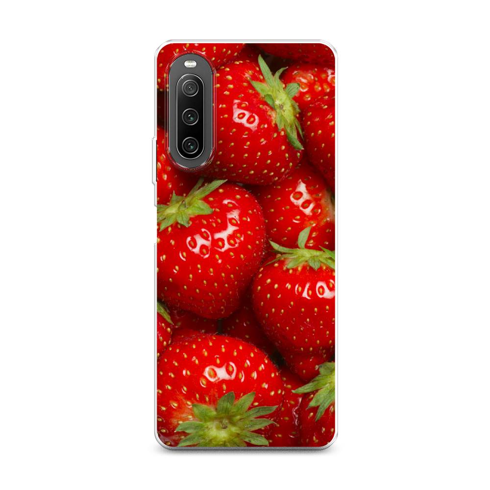 

Чехол Awog на Sony Xperia 10 IV "Клубника", Разноцветный, 55250-10