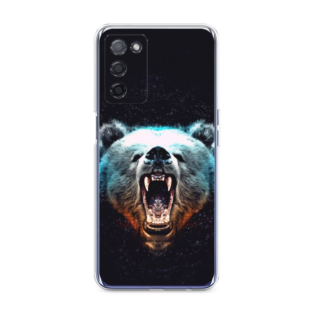 

Чехол Awog на Oppo A55 5G "Медведь", Разноцветный, 256250-2