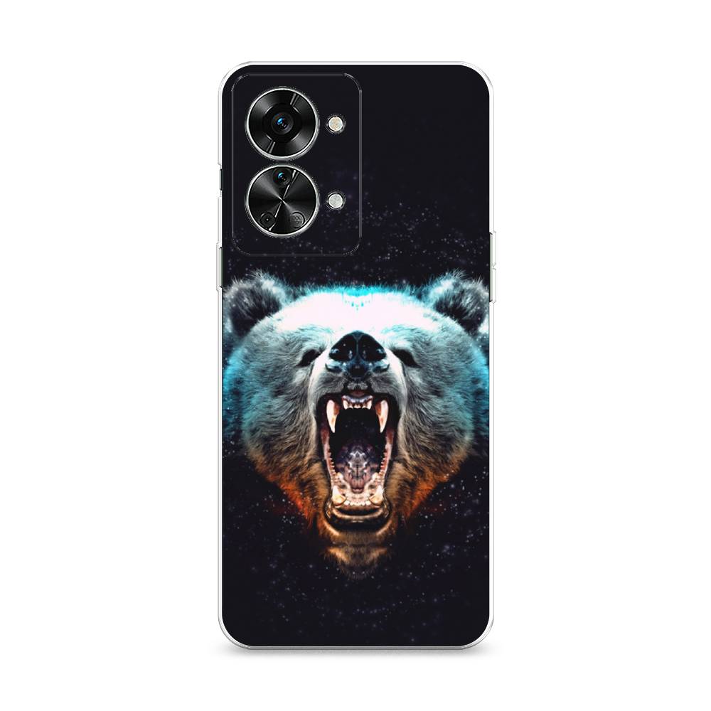 

Чехол Awog на OnePlus Nord 2T / ВанПлас Норд 2T "Медведь", Разноцветный, 153250-2
