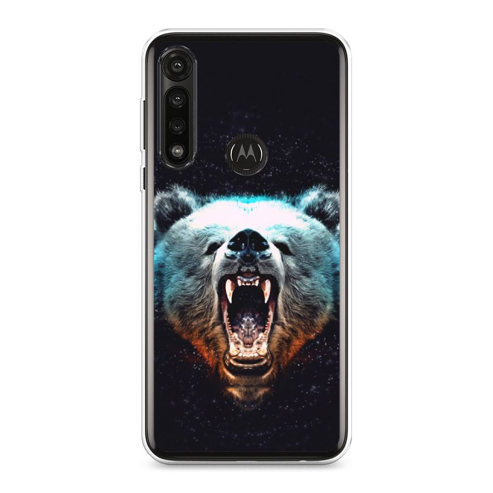 

Чехол Awog на Motorola Moto G Power 2020 "Медведь", Разноцветный, 242650-2