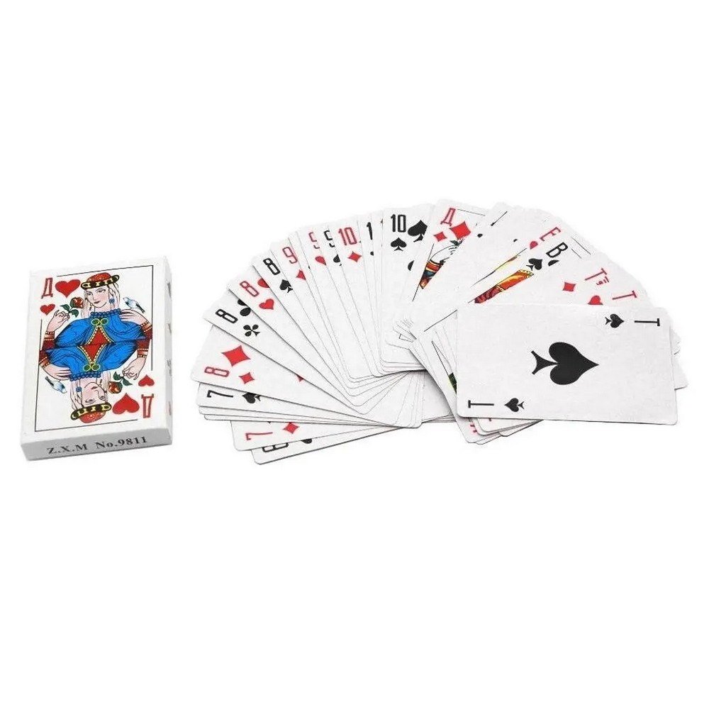 Бумажные игральные карты, 36 шт