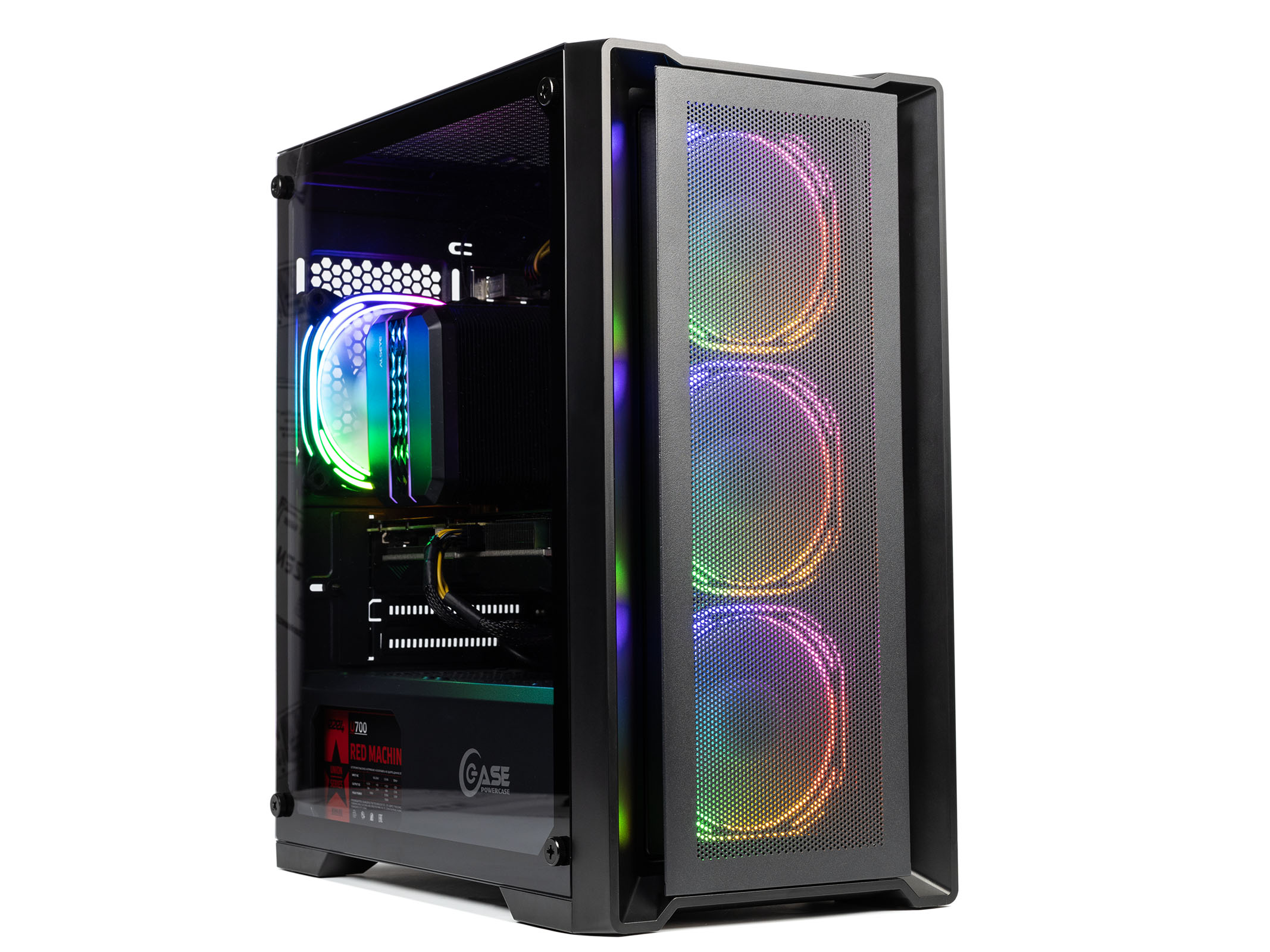 

Настольный компьютер NoBrand черный (12100rx6600-v2)