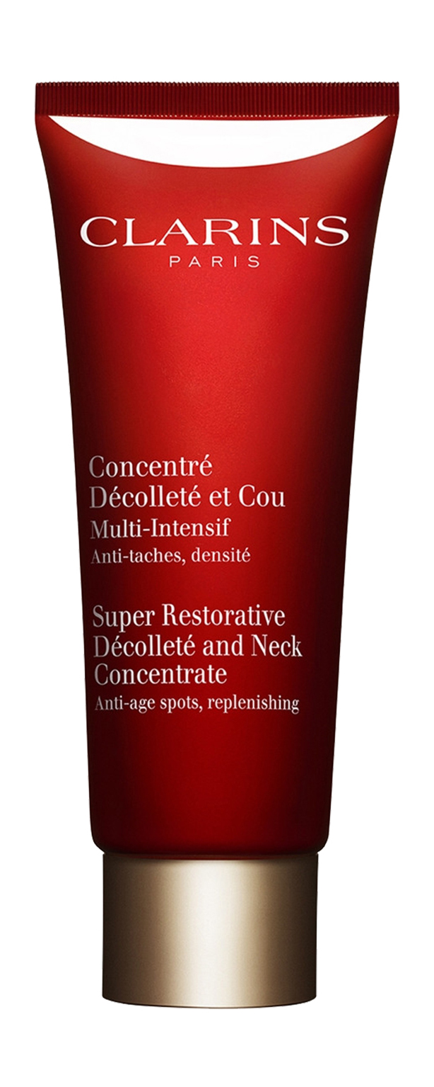 Крем для шеи и декольте Clarins Super Restorative Decollete and Neck Concentrate, 75 мл