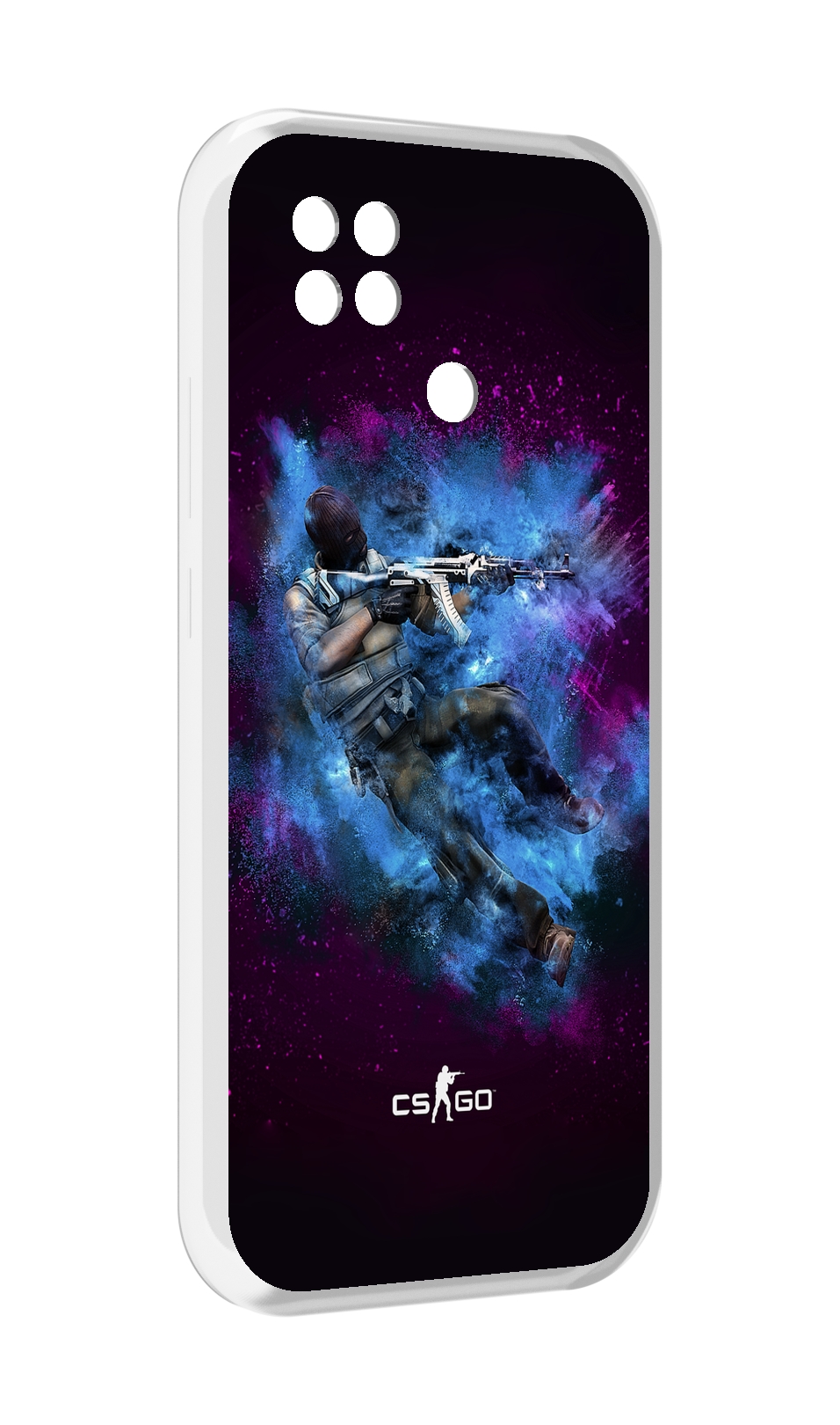 

Чехол MyPads CS-go-террорист для Xiaomi Poco C40, Прозрачный, Tocco