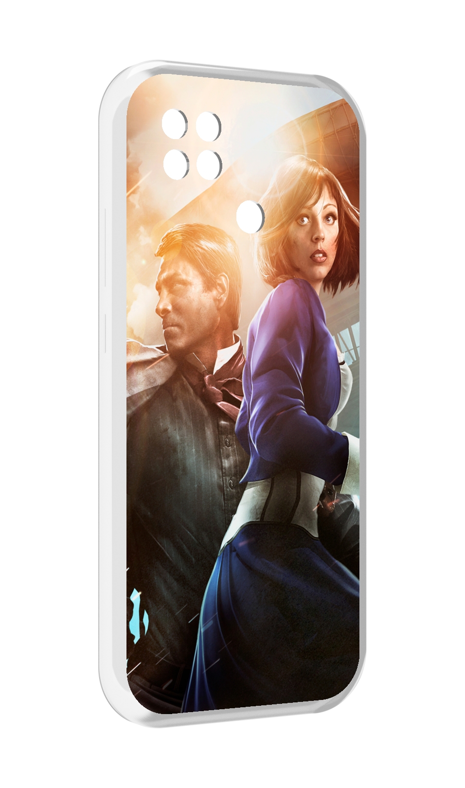 

Чехол MyPads Bioshock Infinite для Xiaomi Poco C40, Прозрачный, Tocco