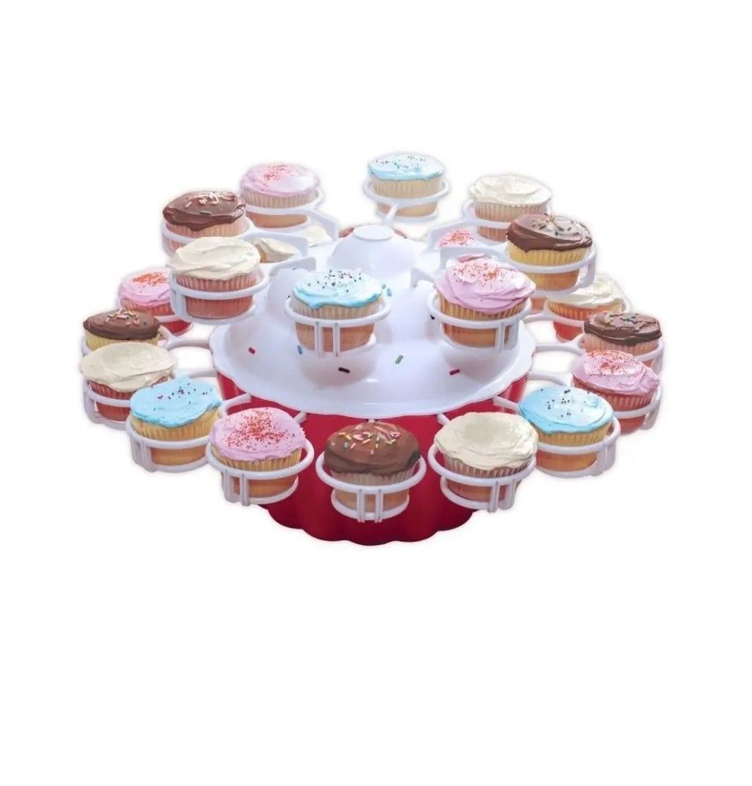 

Подставка-карусель для кексов Cupcake Merry Go Round
