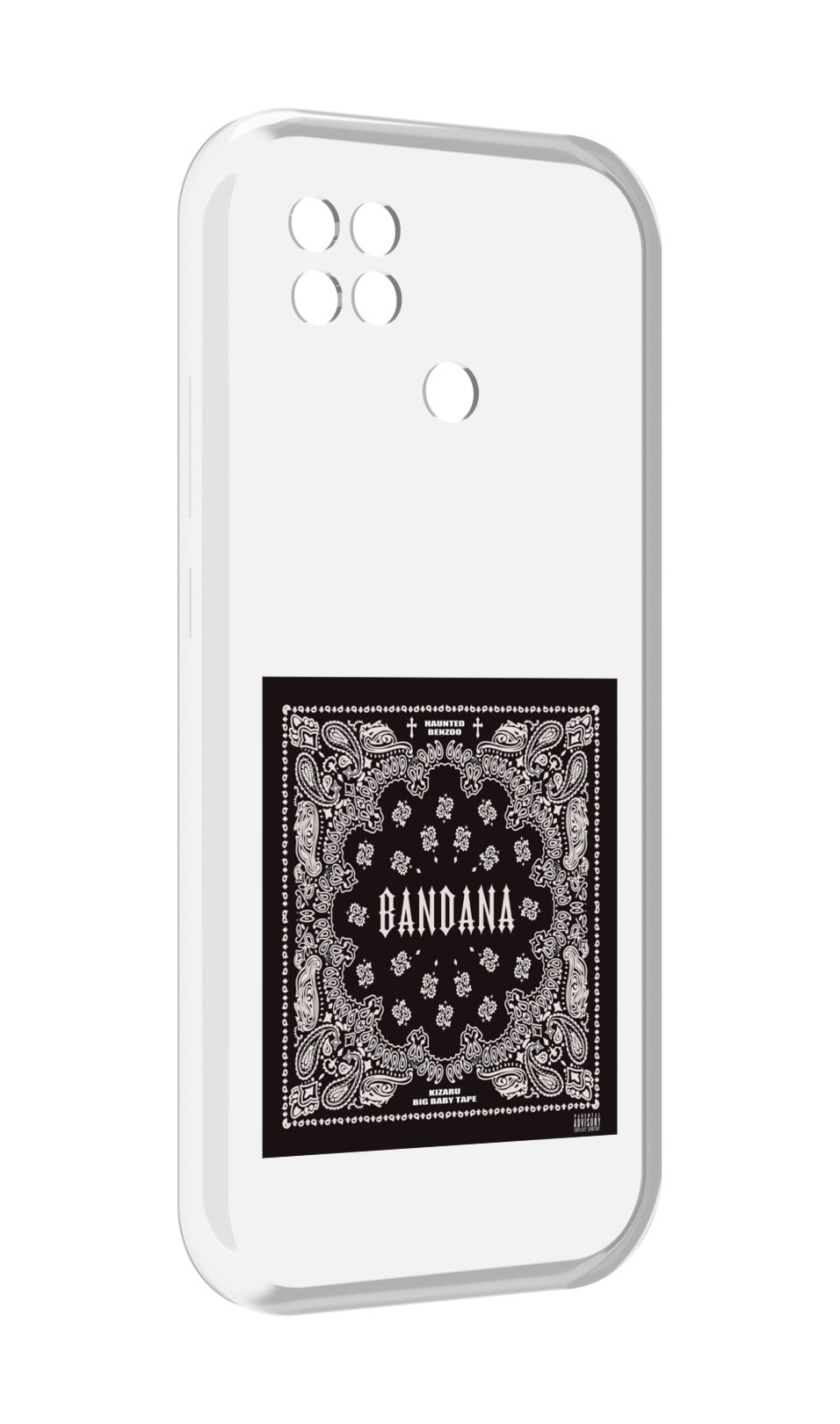 

Чехол MyPads Bandana I Big Baby Tape для Xiaomi Poco C40, Прозрачный, Tocco