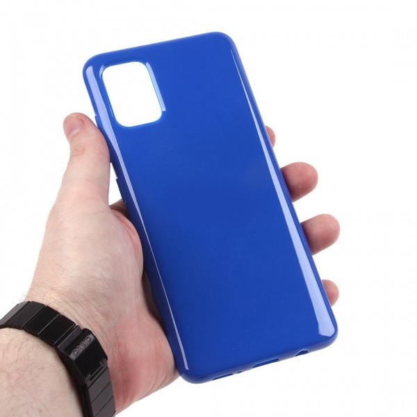 

Силиконовая накладка на телефон SAMSUNG GALAXY A51 1ММ (011338) СИНИЙ