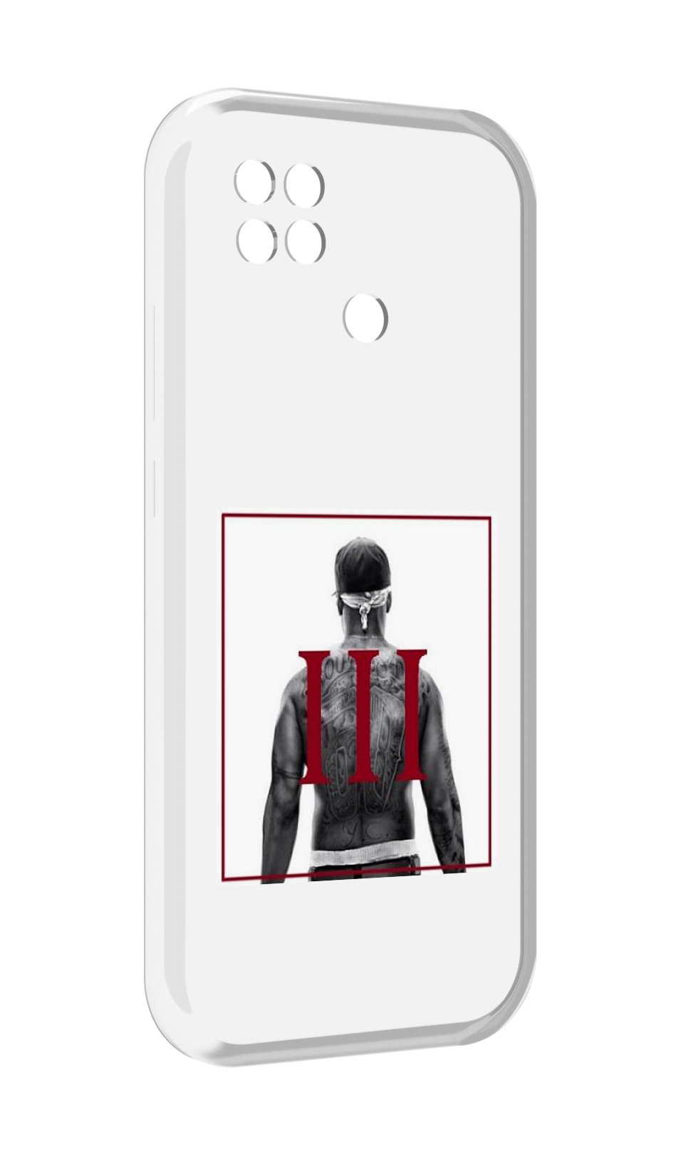 

Чехол MyPads 50 Cent - Straight Outta The Hood III для Xiaomi Poco C40, Прозрачный, Tocco