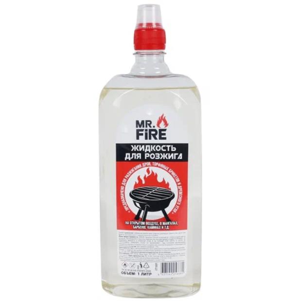 

Жидкость для розжига mr.fire 500мл спорт-лок, Прозрачный