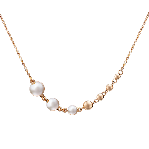 

Колье из золота с искусственным жемчугом 45-50 см PLATINA jewelry 07-0219-00-301-1110-31, 07-0219-00-301-1110-31