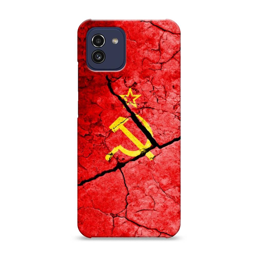 

Пластиковый чехол "СССР" на Samsung Galaxy A03, 2104920-4