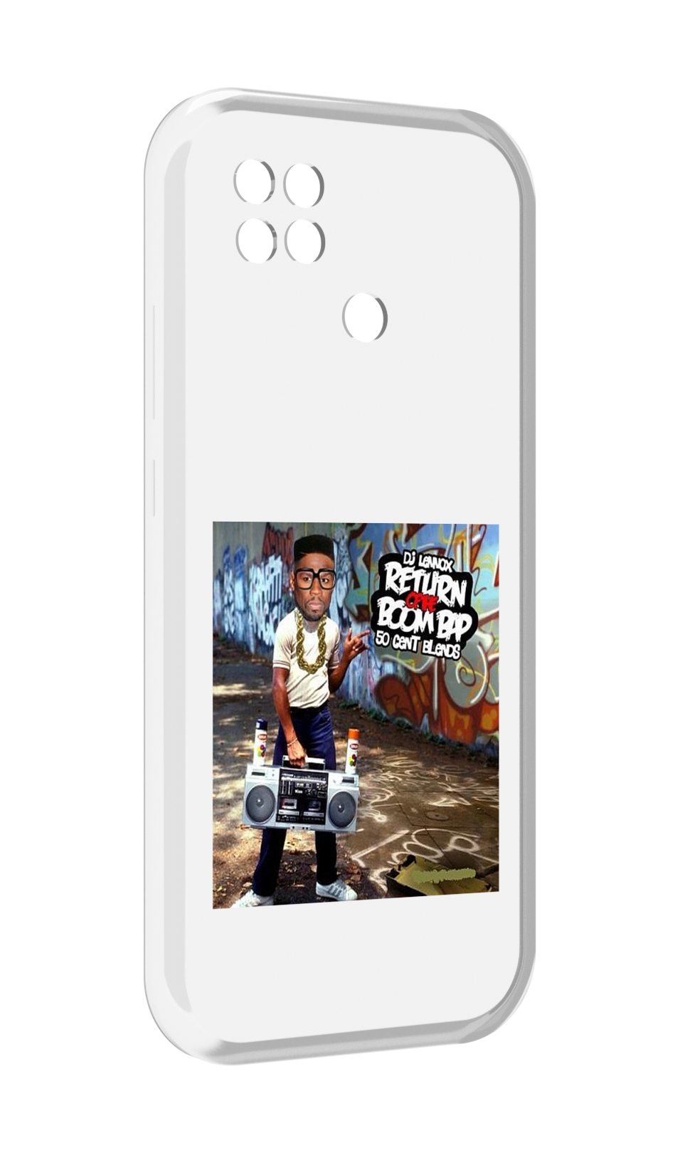 

Чехол MyPads 50 Cent & DJ Lennox - Return Of The Boom Bap для Xiaomi Poco C40, Прозрачный, Tocco