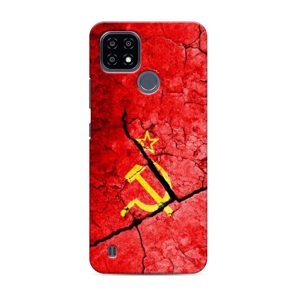 

Пластиковый чехол "СССР" на Realme C21Y, 256820-4