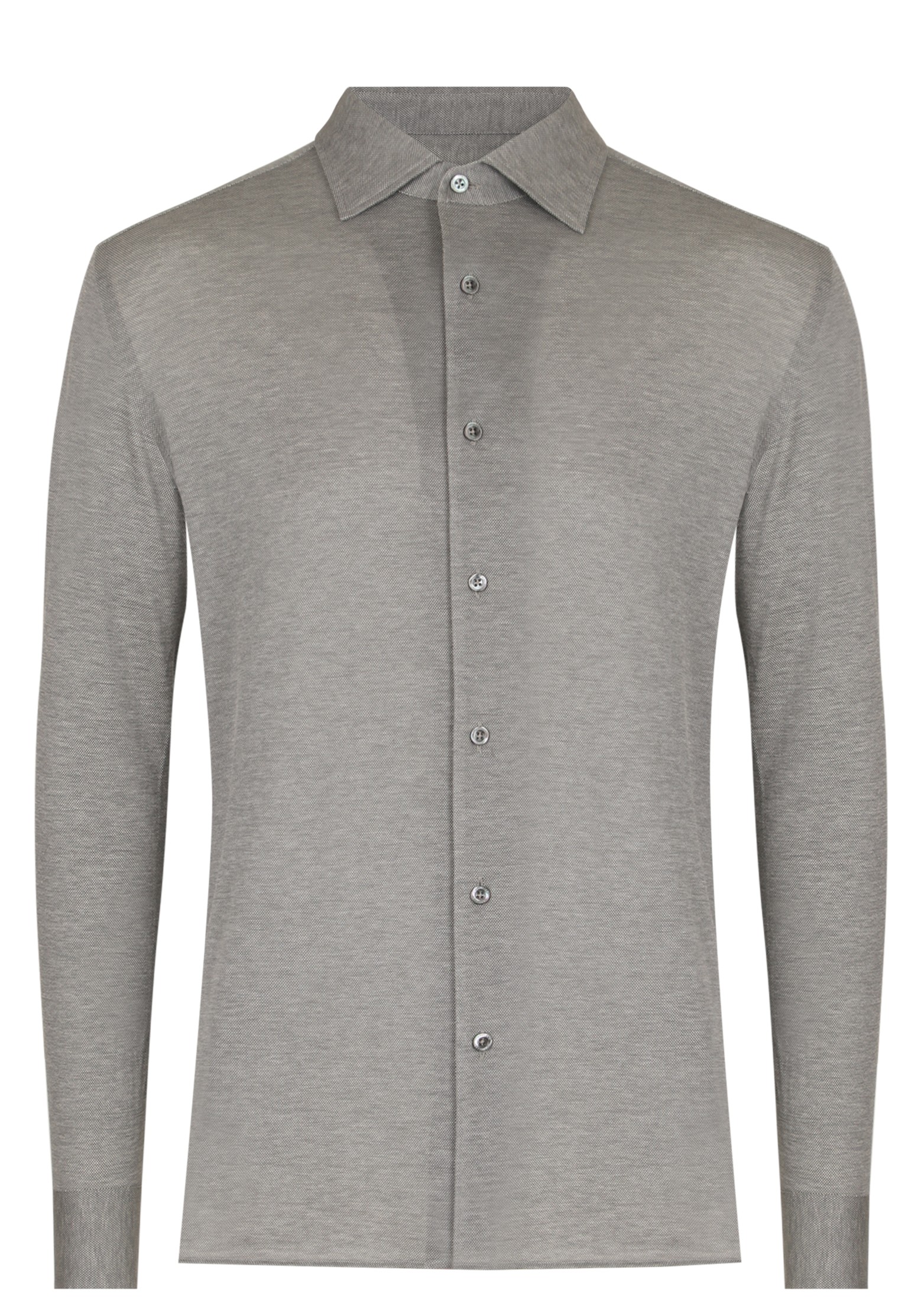 

Рубашка мужская Corneliani 130472 серая 39, Серый, 130472