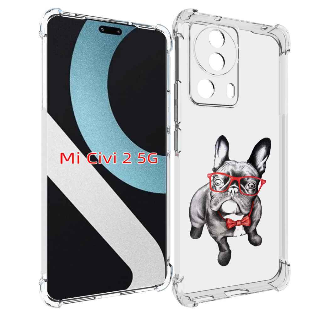 

Чехол MyPads Стильняга для Xiaomi Civi 2, Прозрачный, Tocco
