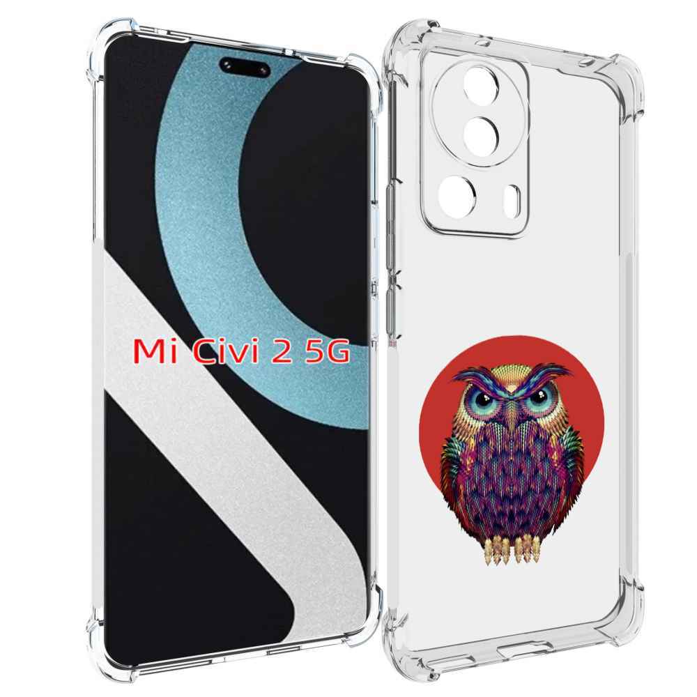 

Чехол MyPads Сова 3 для Xiaomi Civi 2, Прозрачный, Tocco