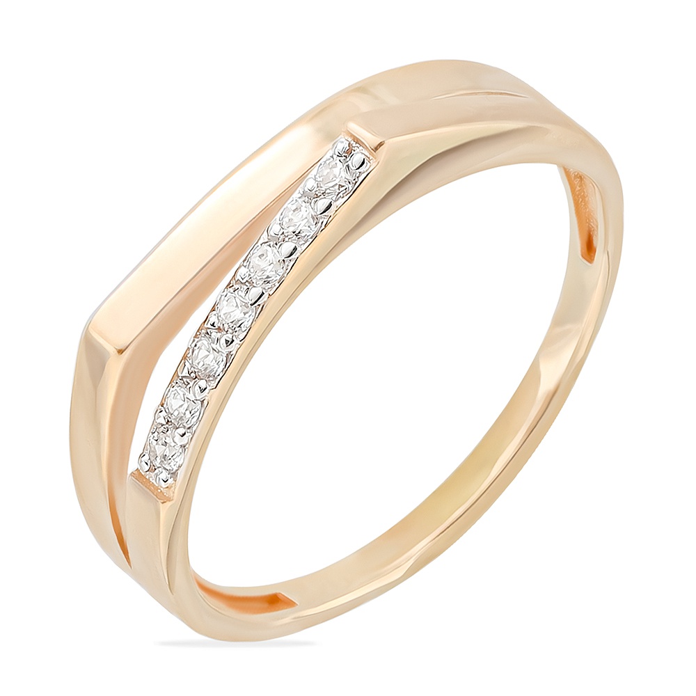 

Кольцо из золота р. , 585Gold 301011493, фианит, 301011493