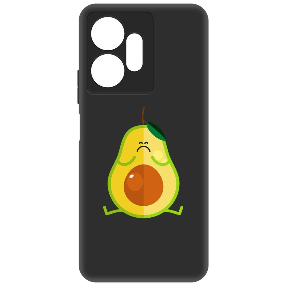 

Чехол-накладка Софт Авокадо Недовольный для Infinix Zero 20 4G
