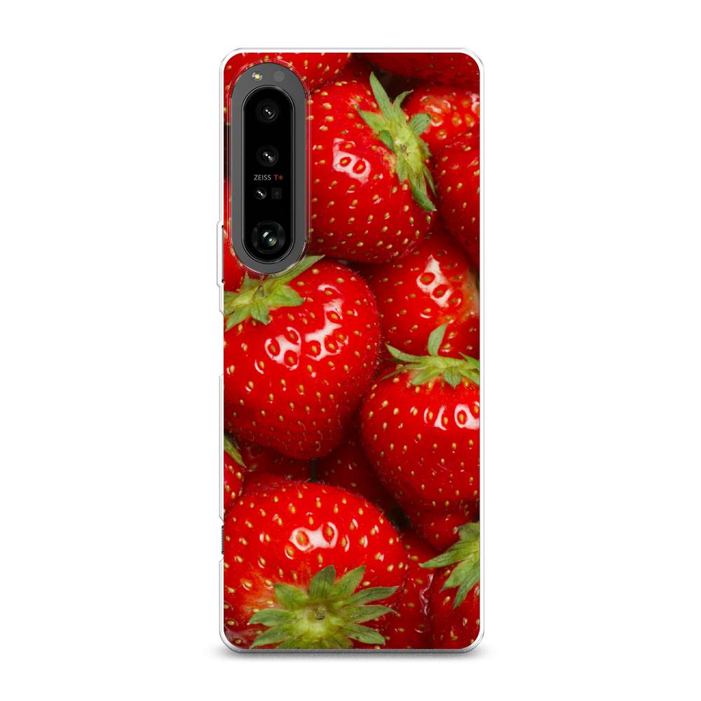 

Чехол Awog на Sony Xperia 1 IV "Клубника", Разноцветный, 55150-10