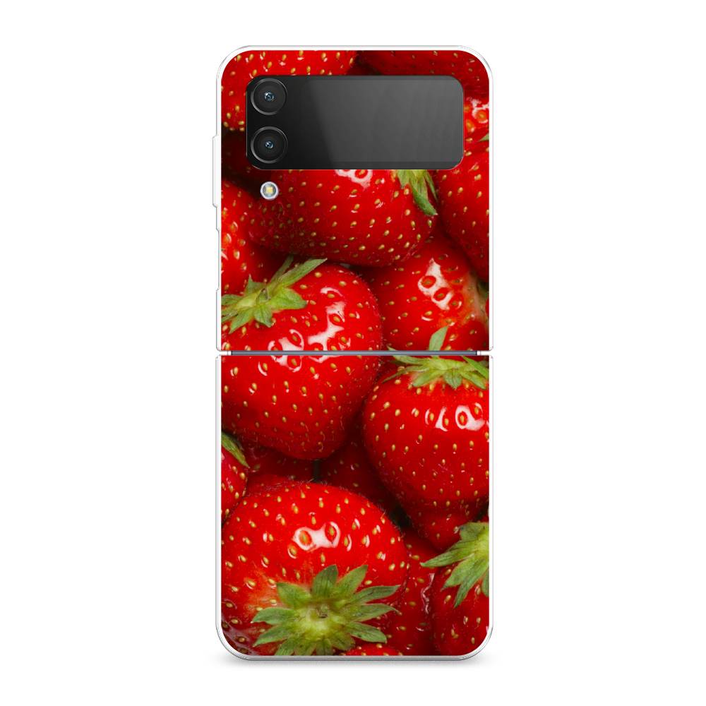 

Чехол Awog на Samsung Galaxy Z Flip 4 / Самсунг Z Flip 4 "Клубника", Разноцветный, 2106650-10