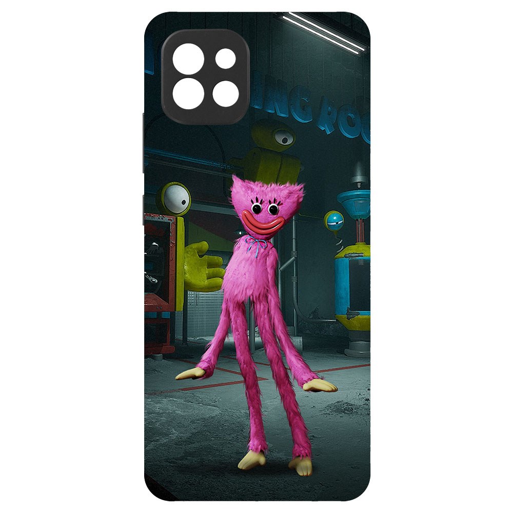 

Чехол-накладка Софт Хаги Ваги - Киси Миси для Samsung Galaxy A03 (A035), Черный