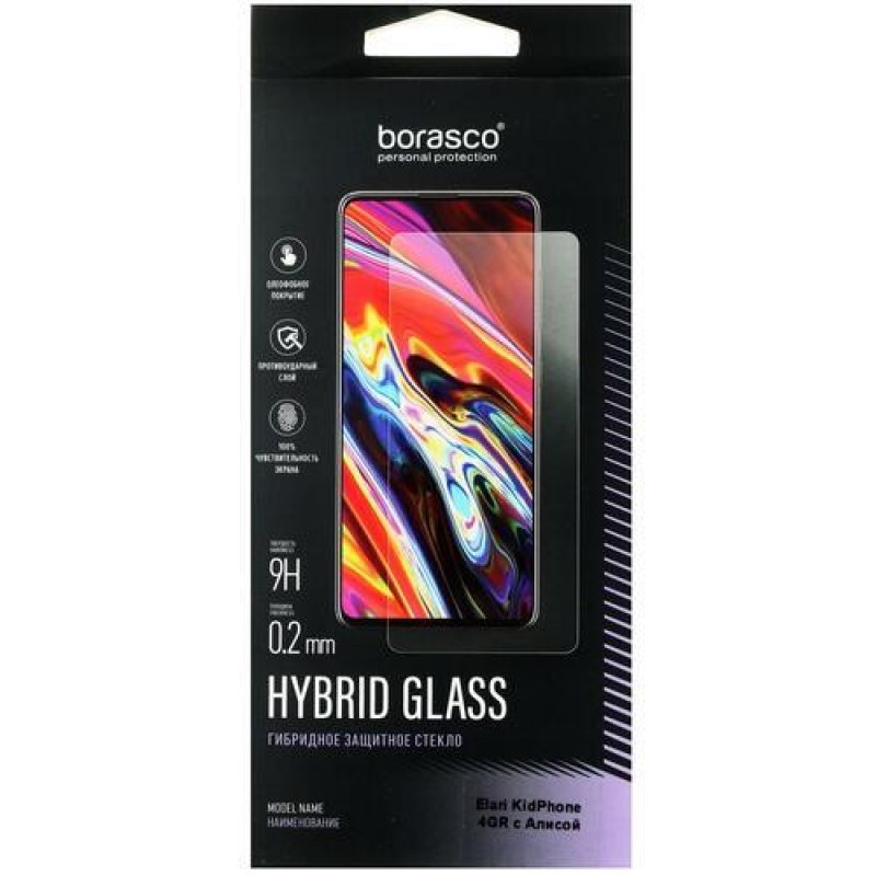 Защитная пленка BoraSCO Hybrid Glass для Elari KidPhone 4GR 40301 790₽