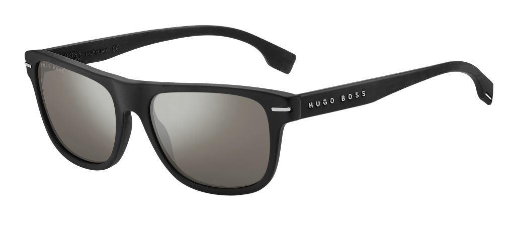 

Солнцезащитные очки мужские HUGO BOSS HUB-20433712455T4, черный, HUB-20433712455T4