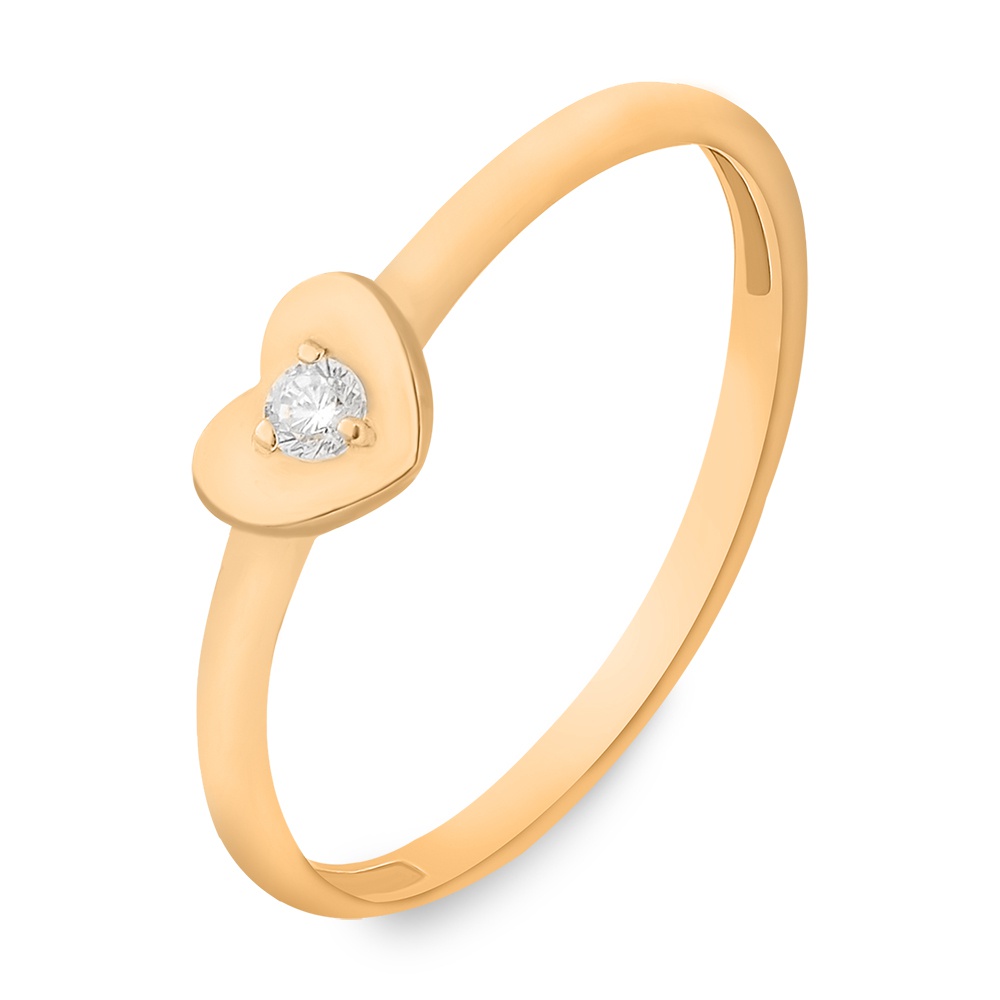 

Кольцо из золота р. , 585Gold 301011364, фианит, 301011364