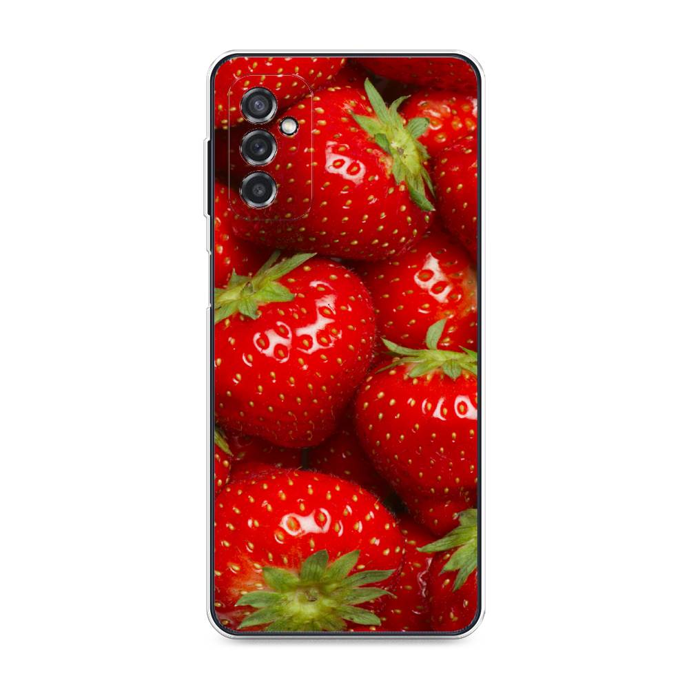 

Чехол Awog на Samsung Galaxy M52 / Самсунг M52 "Клубника", Разноцветный, 2104350-10